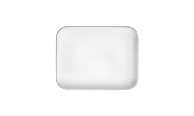 Bandeja 4S Blanca 23.8x18.1cms Darnel (400u)