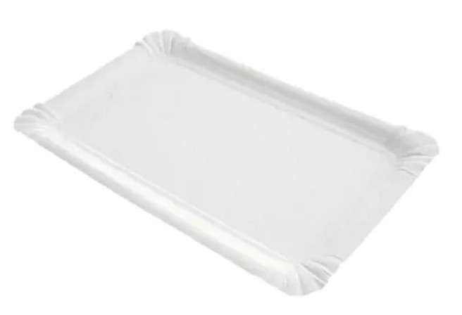 Bandeja Carton Rect. Reforzada N9 (100u)