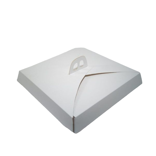 Caja Carton Tartaleta Grande Blanca (50u)