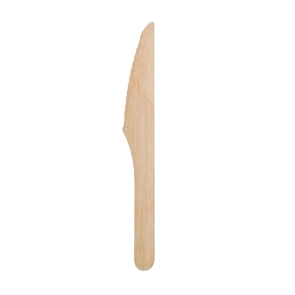 Cuchillo de madera 16.5cm (10x100u)
