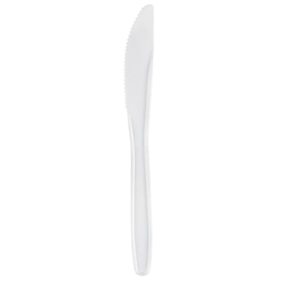 Cuchillo PP Blanco Sterling (10x100u)