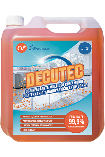 Bidón 5lt. Decutec con partículas de cobre