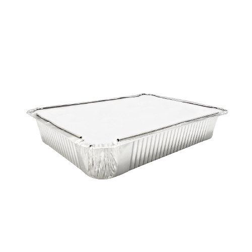 Bandeja Aluminio C40 C/Tapa 2200cc Tugou (10X20u)