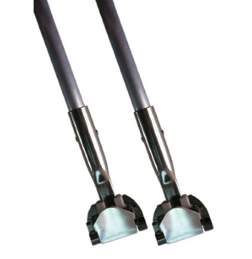 Porta Mopa Seca Clip-on mango aluminio 1.40mt