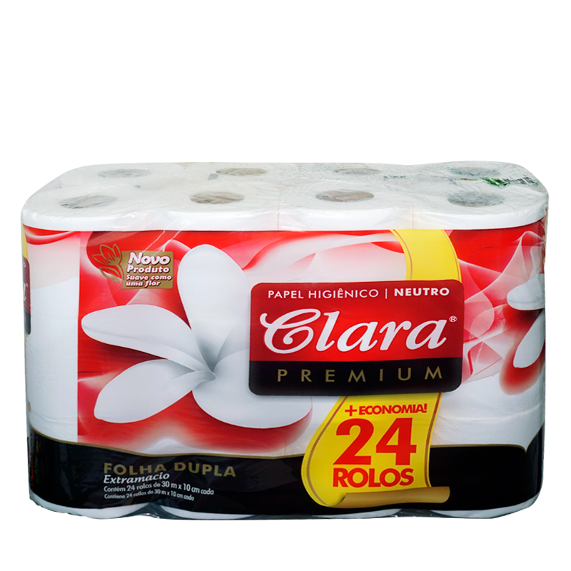 Papel Higiénico DH 30mt Clara (3x24u)