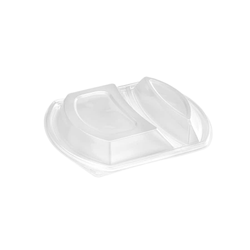 Tapa PP Bandeja 2 Divisiones Cotnyl (6x50u)