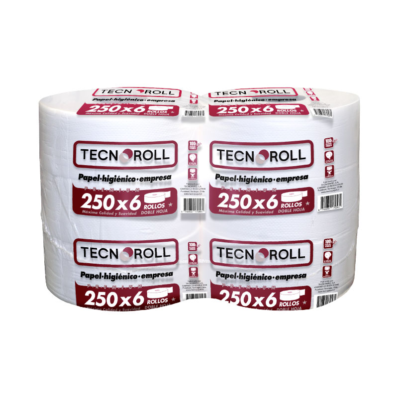 Papel Higiénico Jumbo DH 250X6