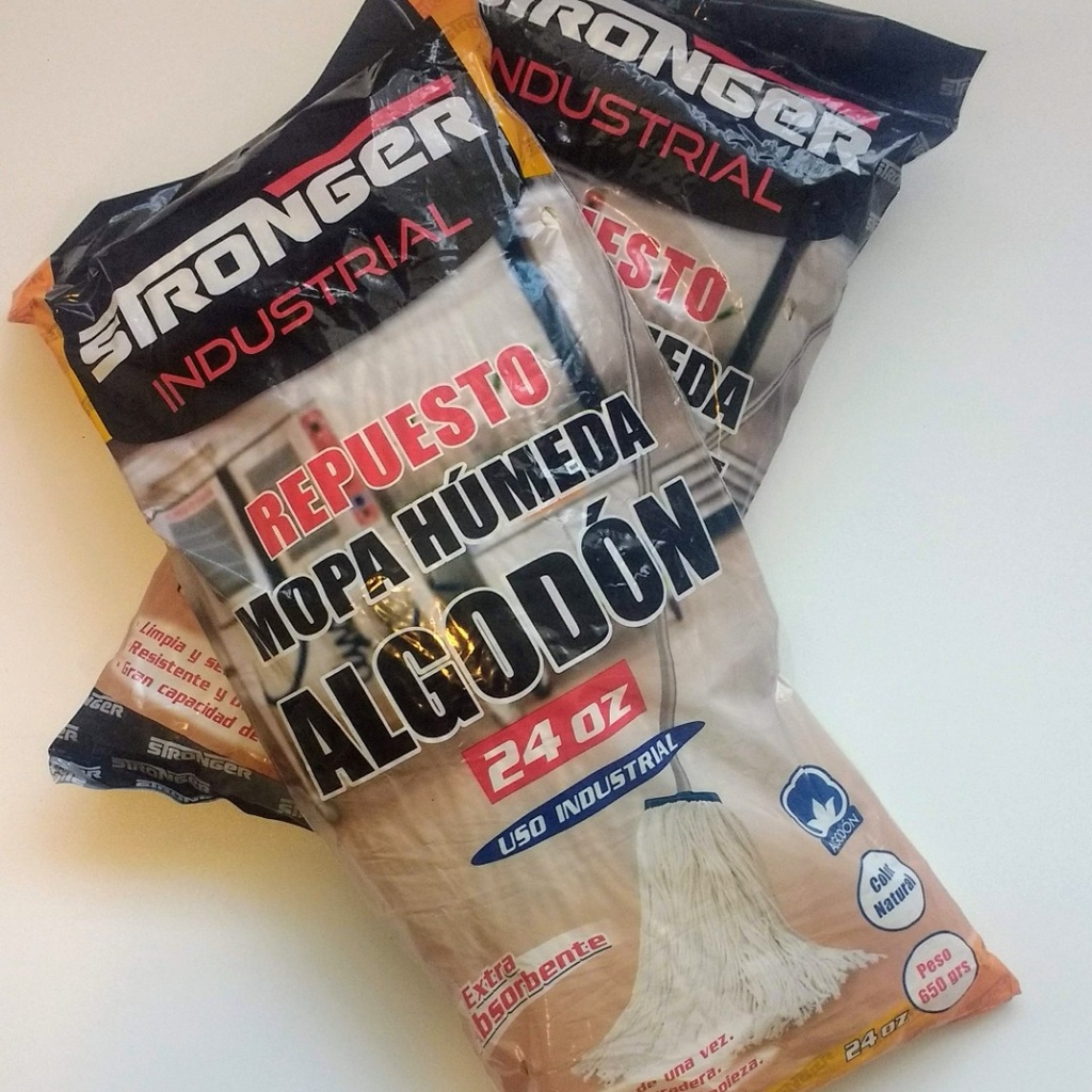 Mopa Húmeda Algodón 24 oz