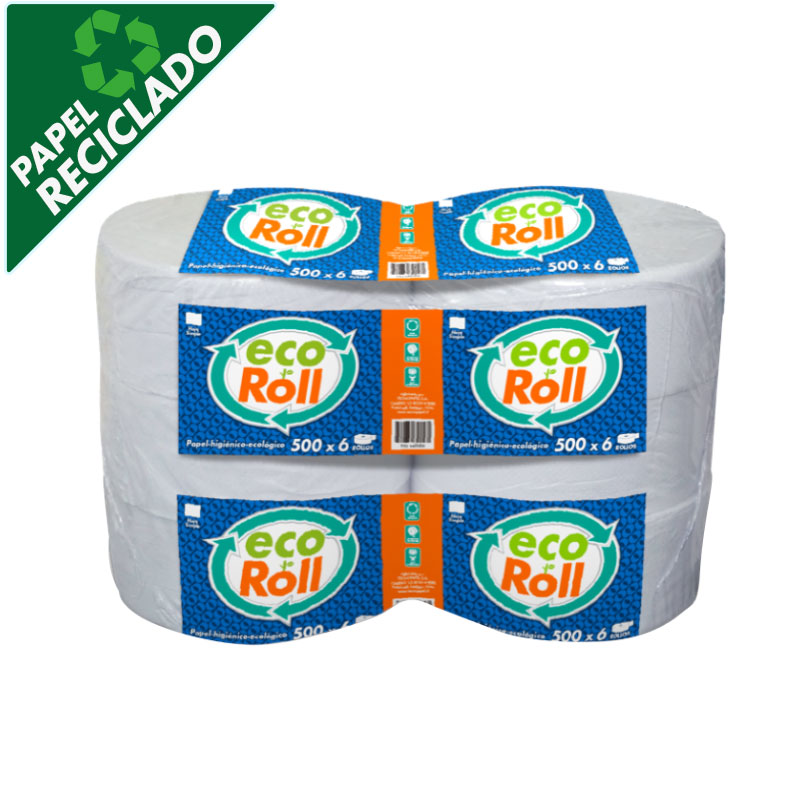 Pack Higiénico Jumbo HS ECOROLL 500x6