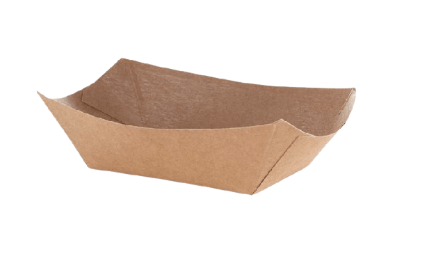 Bandeja N4 Canoa Kraft 13oz (10x100u)