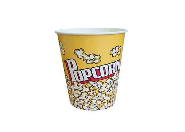 Balde Polipapel 32oz Impr. Pop Corn (10x50u)