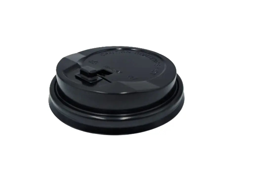 Tapa Vaso Capuccino Negra 8oz (20x50)