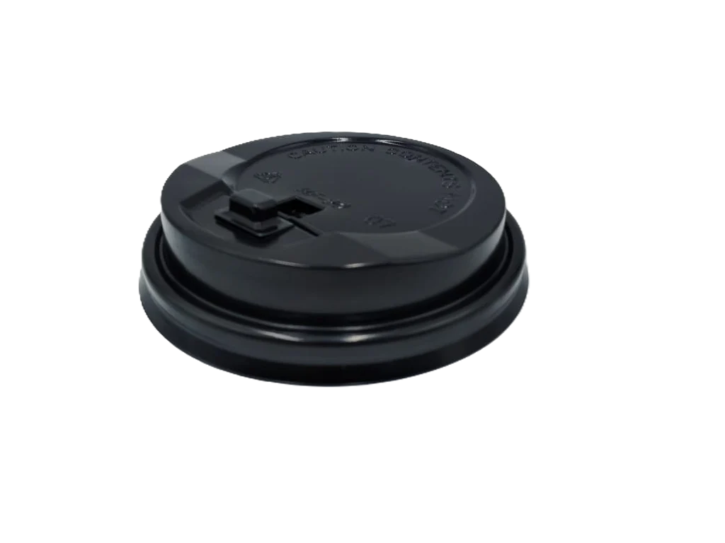 Tapa Vaso Capuccino Negra 10 - 24 oz (20x50)
