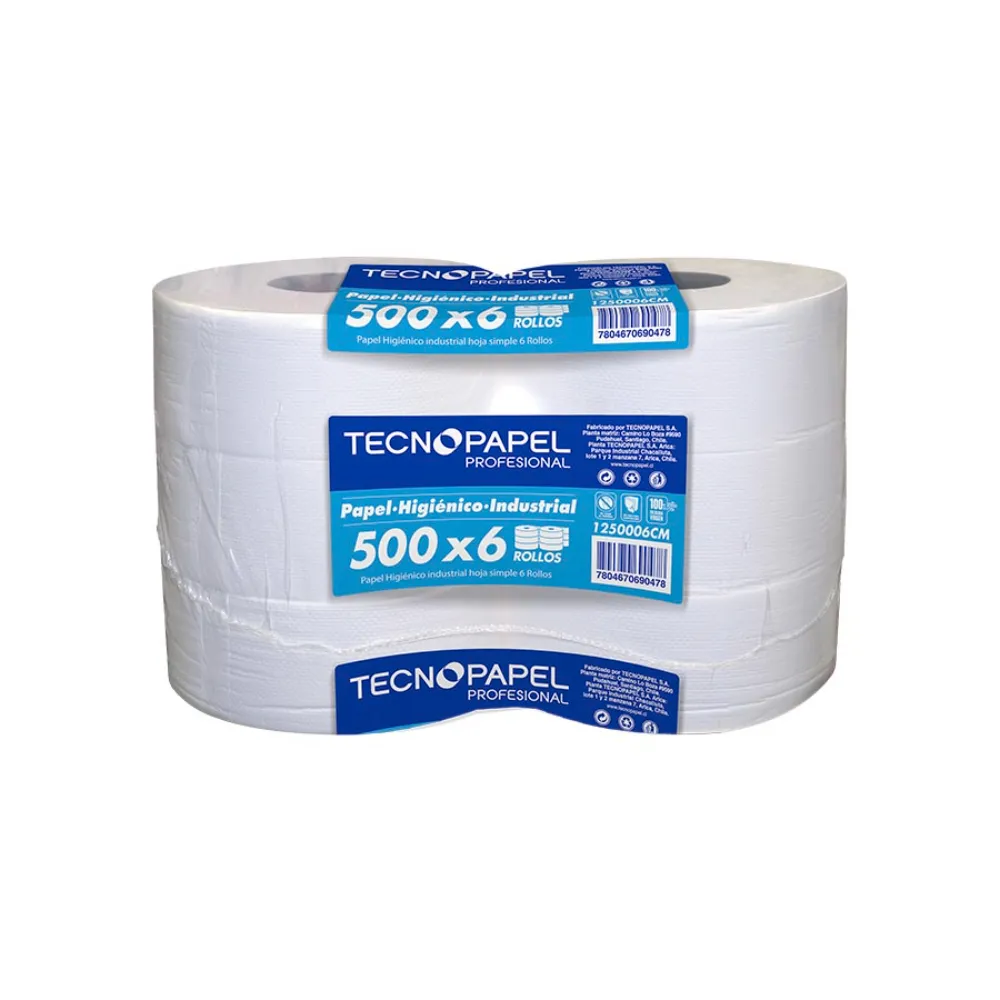 Higienico H/S Pack x 6 un x 500 mts 
