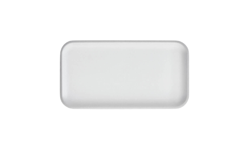 [DAR-D2001001L] Bandeja 10S Blanca 27.3x14.6cm Darnel (400u)