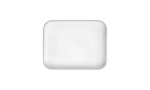 [DAR-D2000401L] Bandeja 4S Blanca 23.8x18.1cms Darnel (400u)