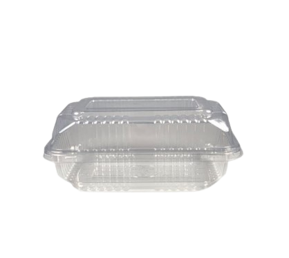 [FP-GGA17100] Clamshell PET Rect. 18,7x13x7,3cm Galvanotek (100u)
