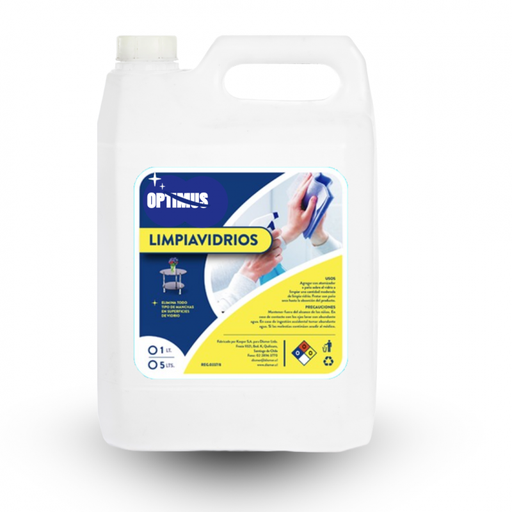 [DI-LIMVIDRIO] Limpia Vidrios 5lt