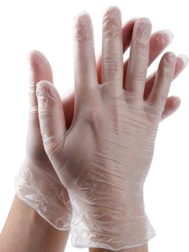 [FP-TGGVF003] Guante Vinilo Sin Polvo L (10x100)