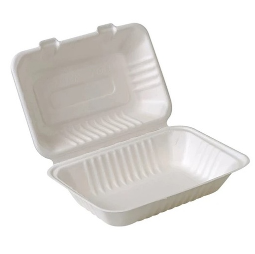 [FP-GTB033] Rectangular 24,0x14,0x7,0cm Bagasse (10x50u)