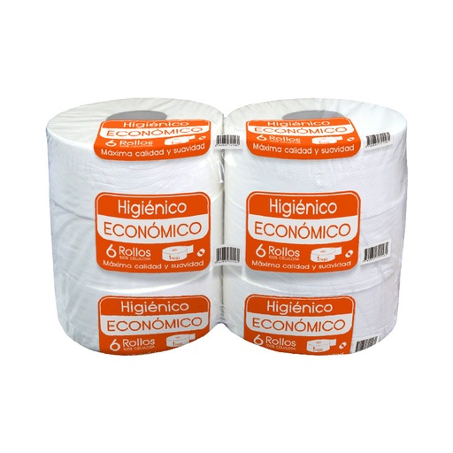 [TNP-1240010] Papel Higiénico Institucional 300mt (6u)