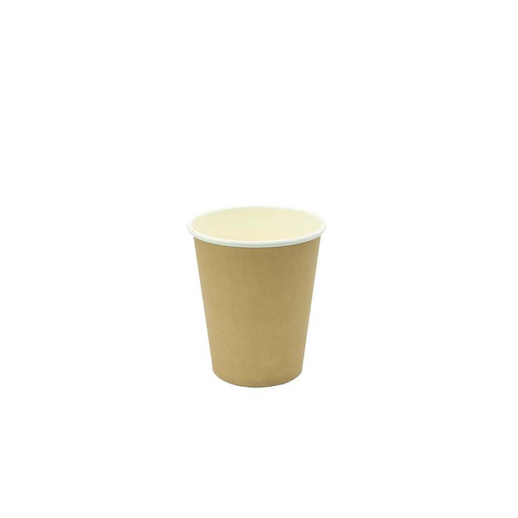 Vaso Ripple Corrugado 8oz Kraft (20x25u) | Total Full Pack