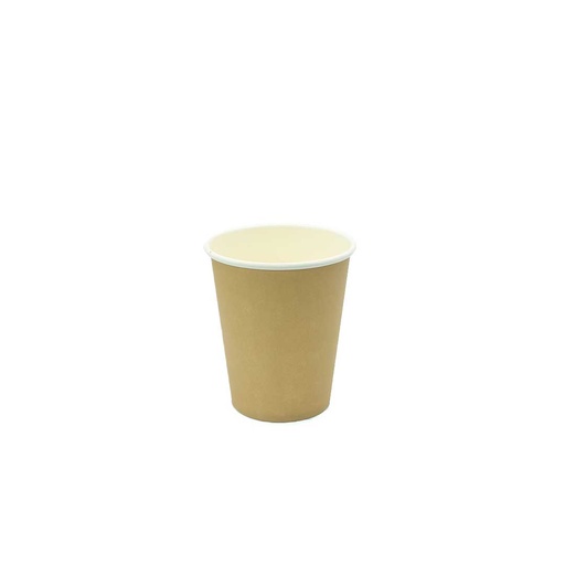 [FP-TGVRIP08K] Vaso Ripple Corrugado 8oz Kraft (20x25u)