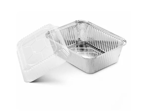 [DAR-D001600T] Tapa Cristal Bandeja Aluminio 16oz Darnel (500u)