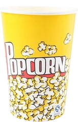 [FP-IYBU24PC] Balde Polipapel 24oz Impr. Pop Corn (10x50u)