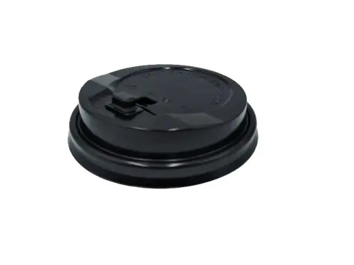[FP-IYLHC08] Tapa Vaso Capuccino Negra 8oz (20x50)